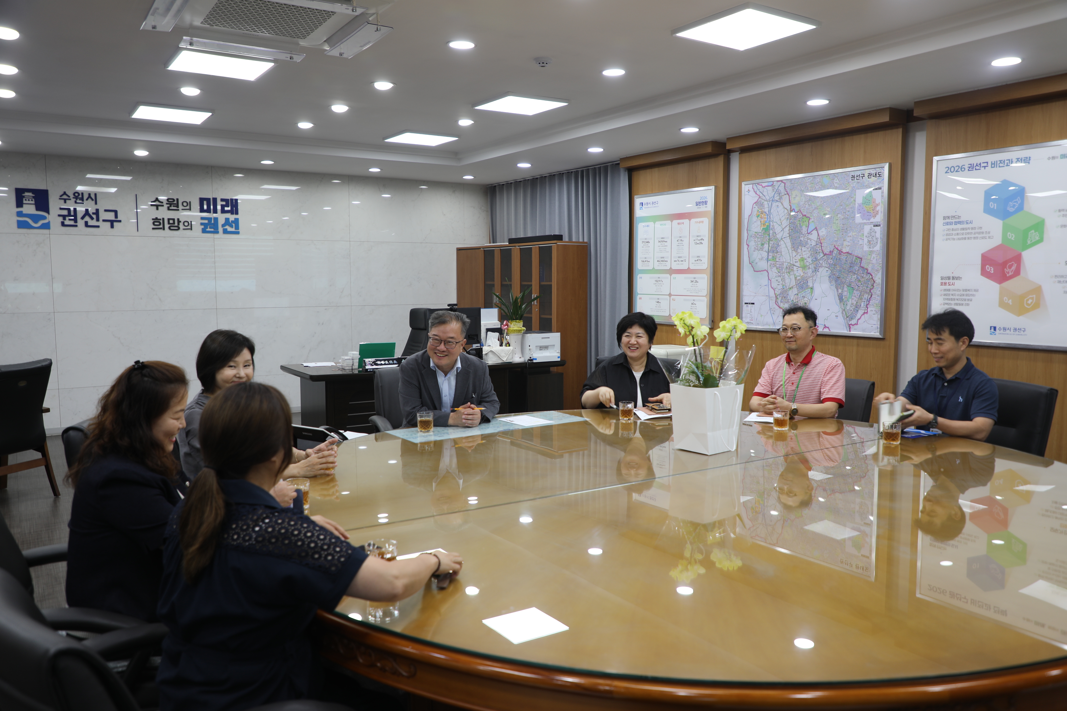 2026. 7. 15.(수) 권선구 어린이집 단체 회장단 차담 3번 이미지